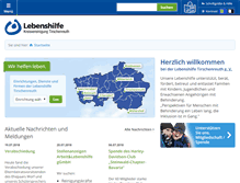 Tablet Screenshot of lebenshilfe-tirschenreuth.de